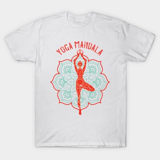 The Tree yoga pose T-Shirt by emma17